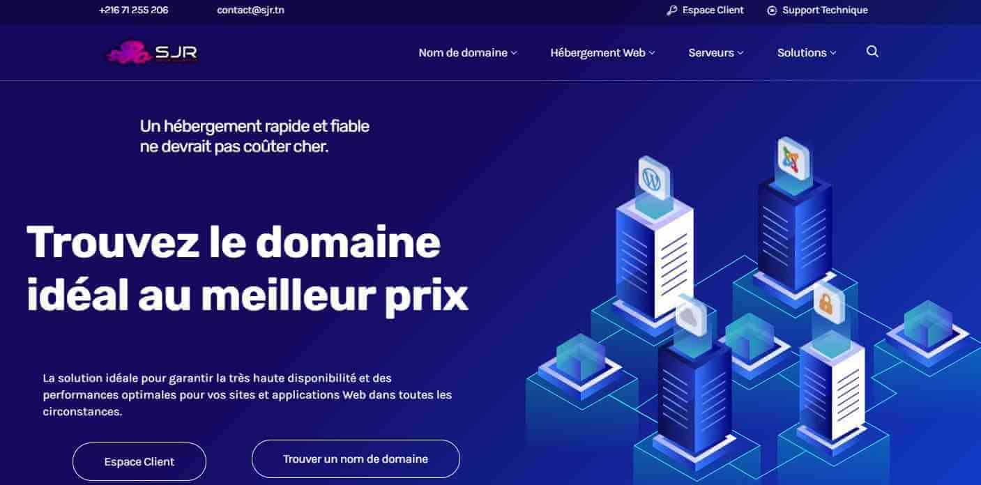 Hébergeur Web pas cher en Tunisie